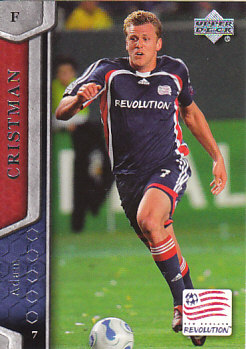 Adam Cristman New England Revolution UD MLS 2007 #73